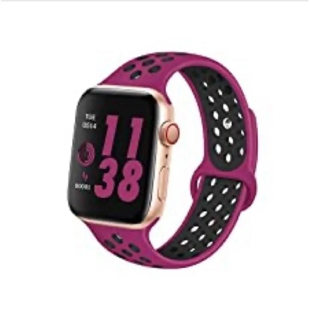 Apple Watch Purple/Black Sport Band (compatible with Series 3)